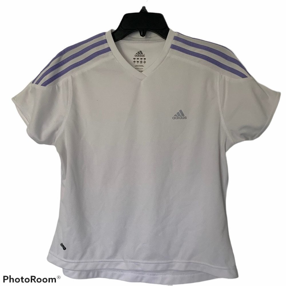 Adidas Youth Climacool Tee - L